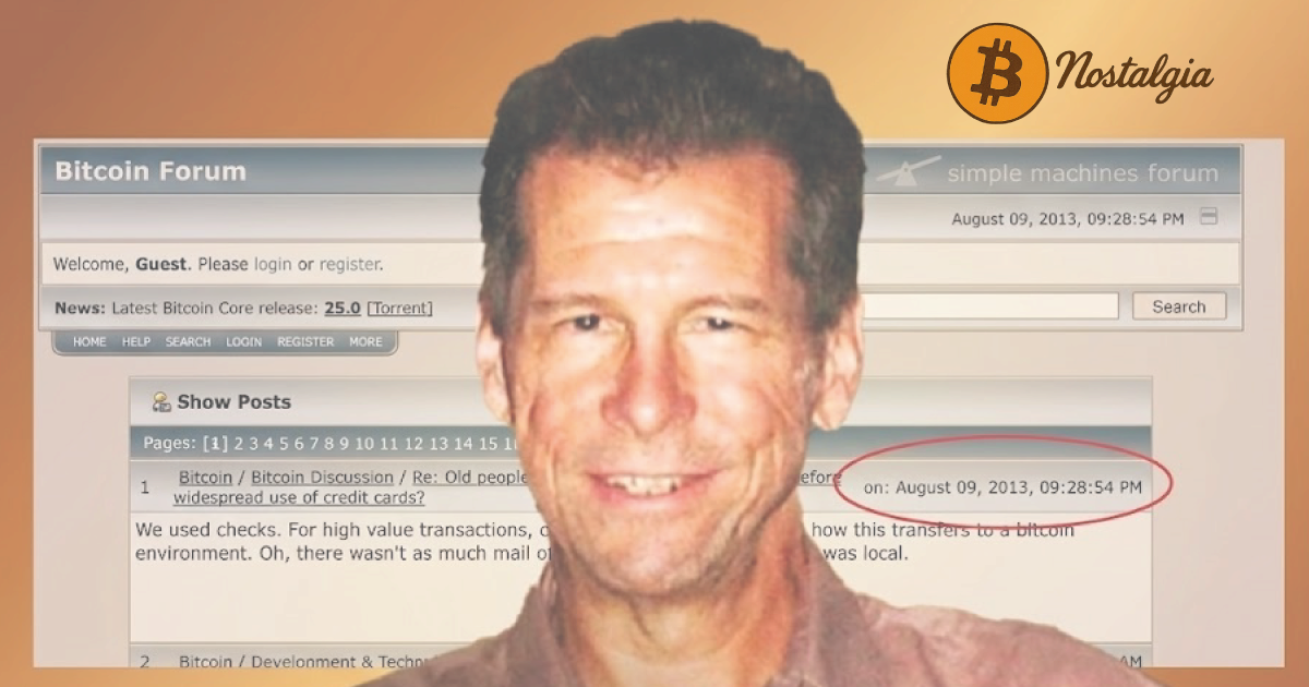 The Last Post of Hal Finney: What the First Bitcoin User Said Before He Went Silent